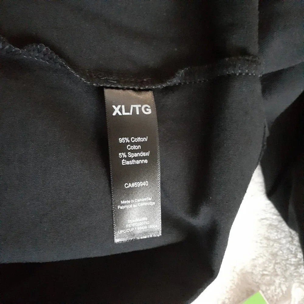 Paisley Sky Maternity NWT Women's XL Black Long Sleeve Dress - Picture 5 of 6